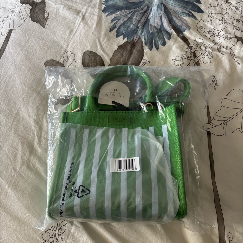 Kate Spade x Target Green Striped Tote Bag SOLD OUT